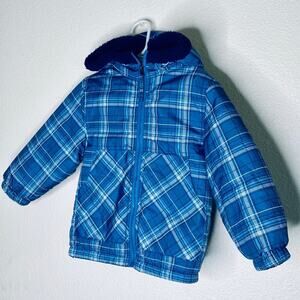 Weatherproof blue plaid jacket 24 months boy